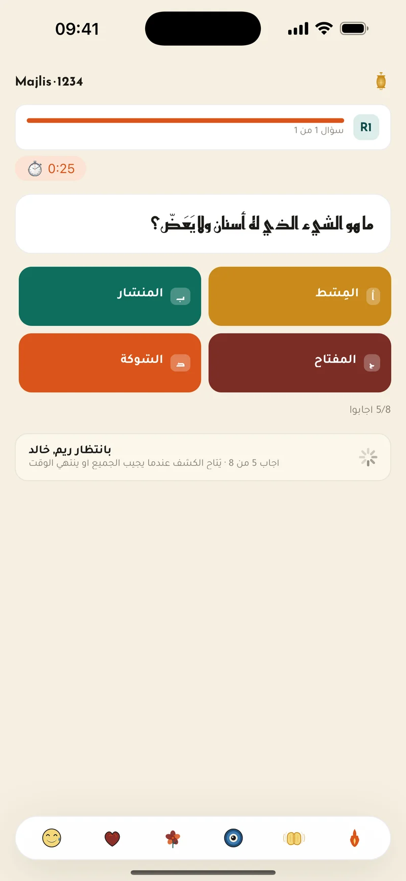 لقطة — شاشة المجلس
